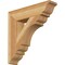 Ekena Millwork Olympic Traditional Rough Sawn Bracket, Western Red Cedar, 4"W x 18"D x 18"H BKT04X18X18OLY01RWR - alternate 1